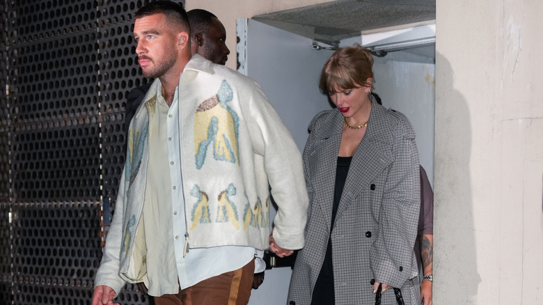Travis Kelce and Taylor Swift together