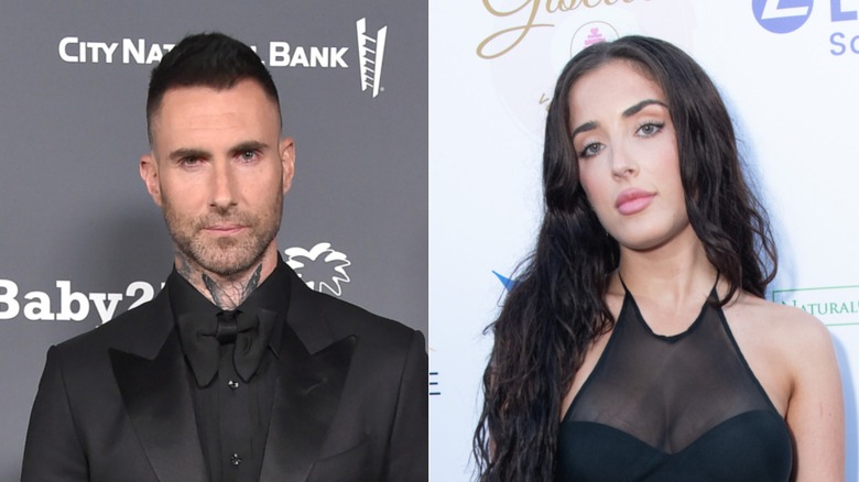 Adam Levine and Sumner Stroh split image