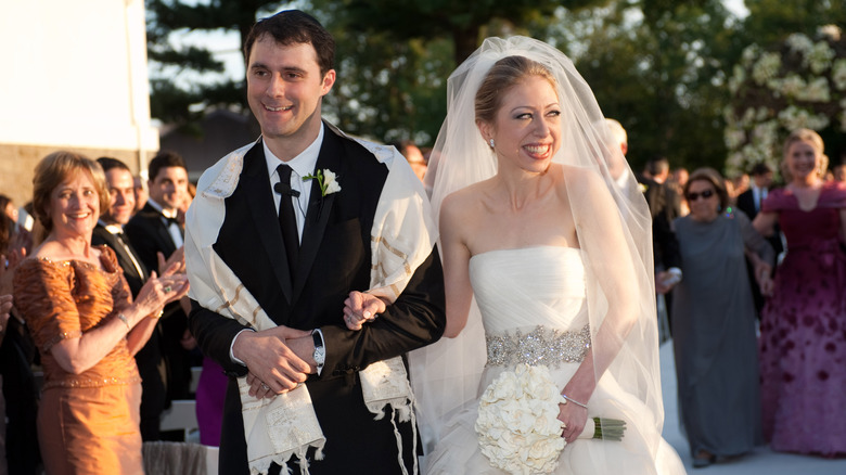 Chelsea Clinton and Marc Mezvinsky in 2010