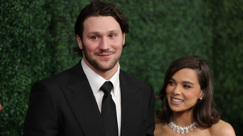 Hailee Steinfeld and Josh Allen in 2025