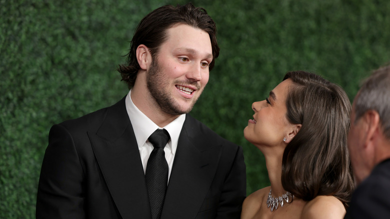 Hailee Steinfeld and Josh Allen in 2025