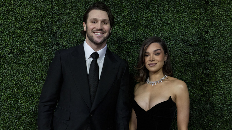 Hailee Steinfeld and Josh Allen in 2025