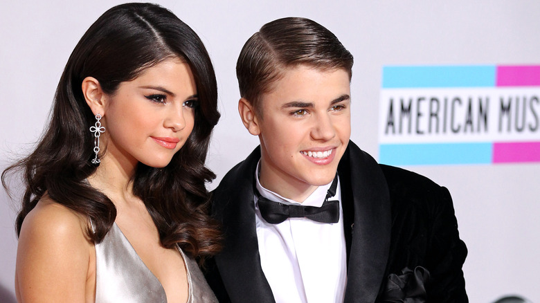 Selena Gomez and Justin Bieber red carpet