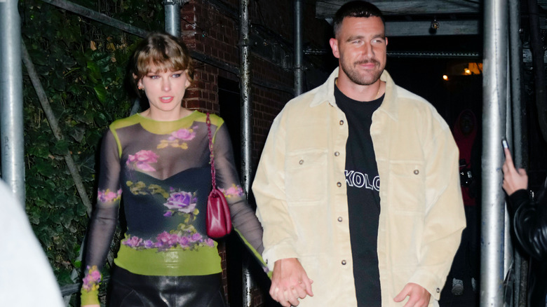 Travis Kelce and Taylor Swift together