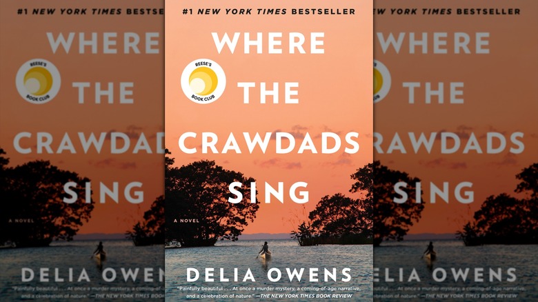 The book cover of "Where the Crawdads Sing" by Delia Owens