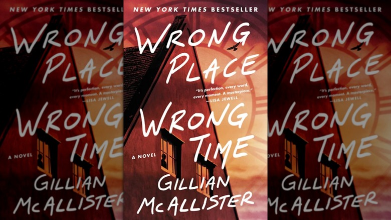The book cover of "Wrong Place, Wrong Time" by Gillian McAllister