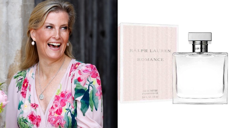 Duchess Sophie laughing, Romance by Ralph Lauren