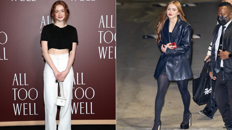 Sadie Sink in 2021 and 2022