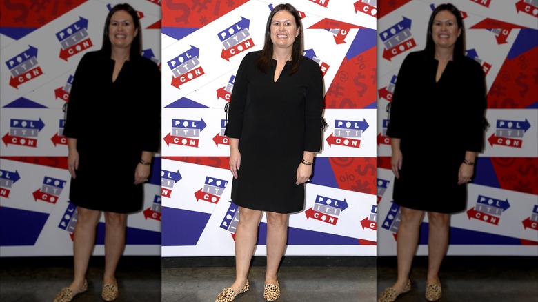 Sarah Huckabee Sanders attends Day to of Politicon 2019 in Nashville, Tennessee