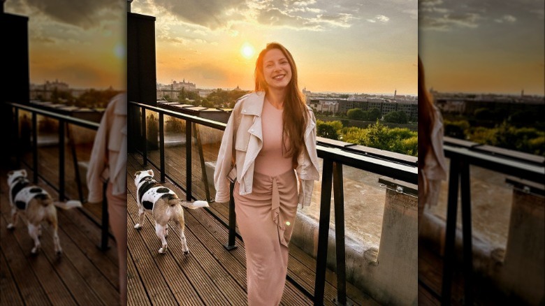 woman wearing a sarong