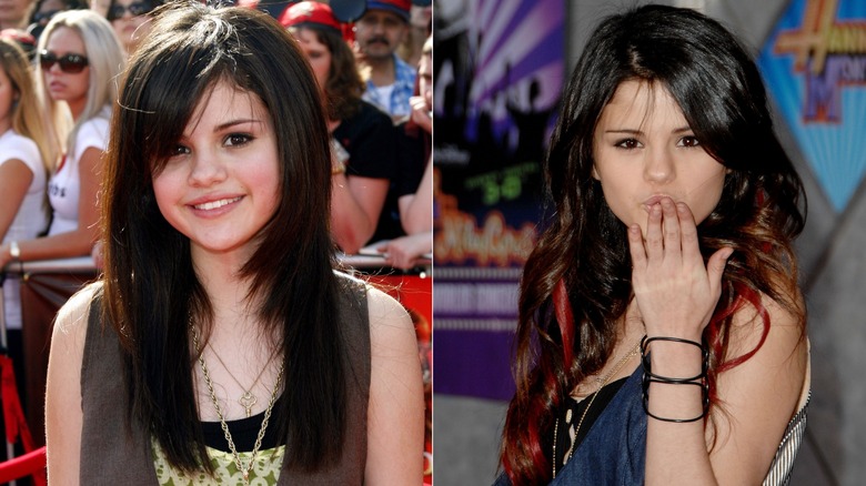 Selena Gomez 2000s hair