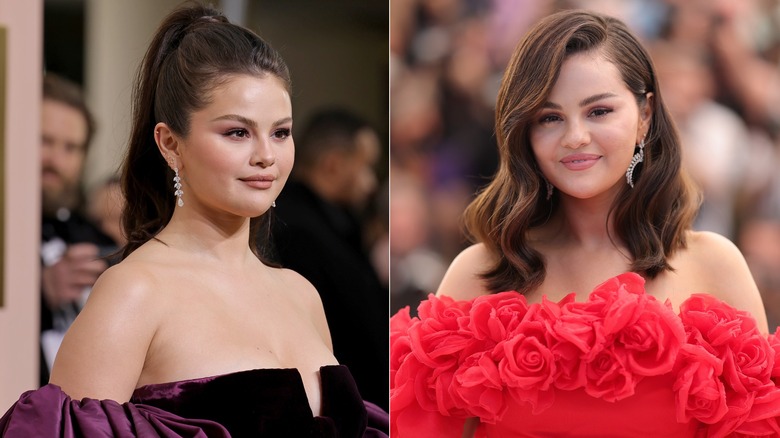 Selena Gomez retro hairstyles