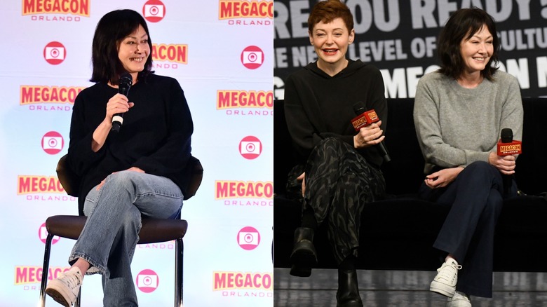 Shannen Doherty at MegaCon convention 2024