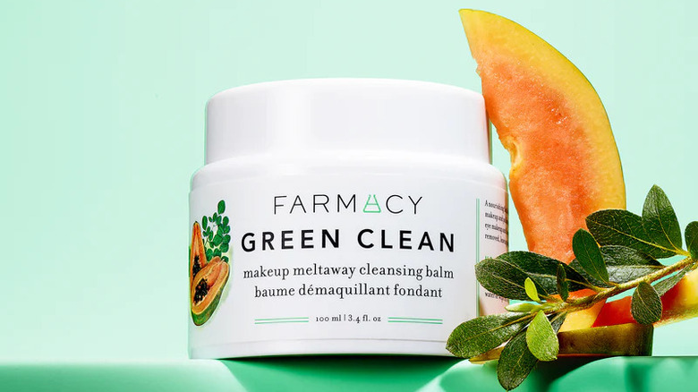 Farmacy Beauty's Green Clean makeup meltaway cleansing balm