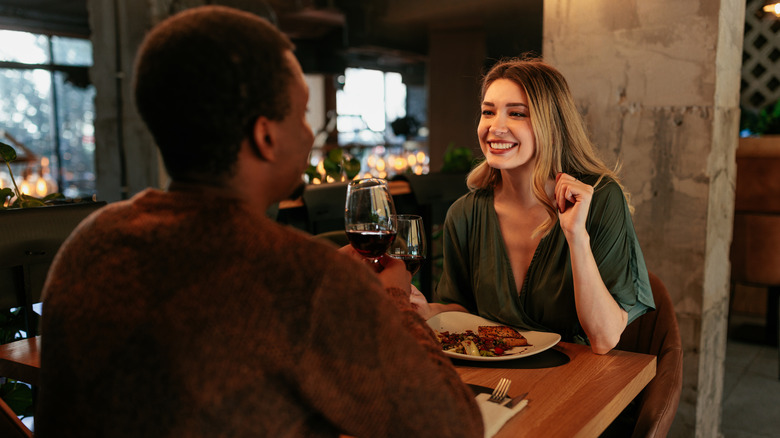 Couple on a date