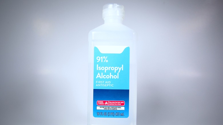 Most households stock rubbing alcohol