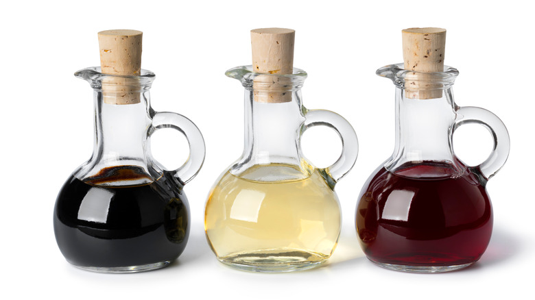Borrow vinegar from your kitchen, if need be