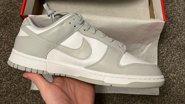 Grey Nike Dunks