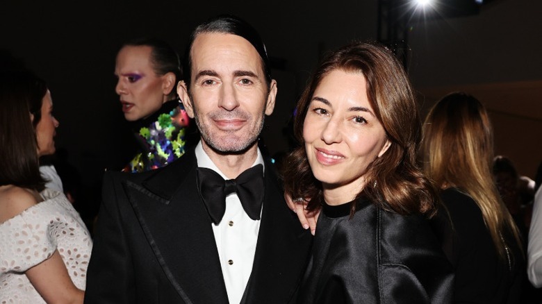 Marc Jacobs and Sofia Coppola pose together
