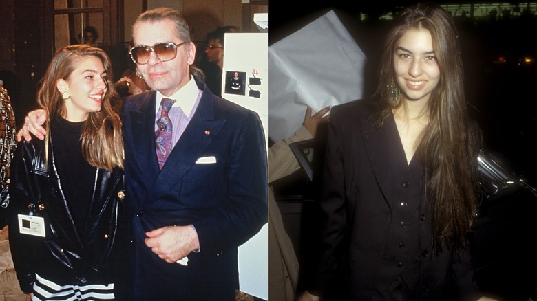 Sofia Coppola in the late 1980s.