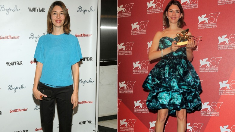 Sofia Coppola at industry events in the late 2000s.