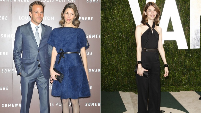 Sofia Coppola's blue-dress style in the early 2010s.