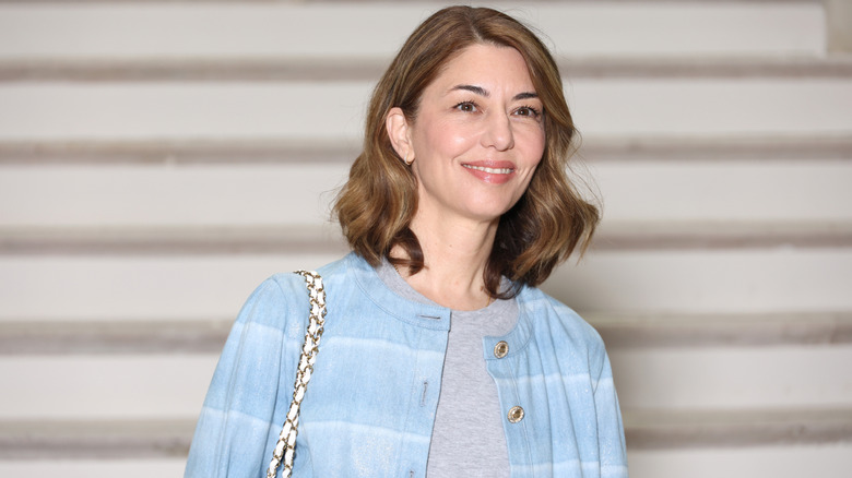 Sofia Coppola wearing blue in 2025.