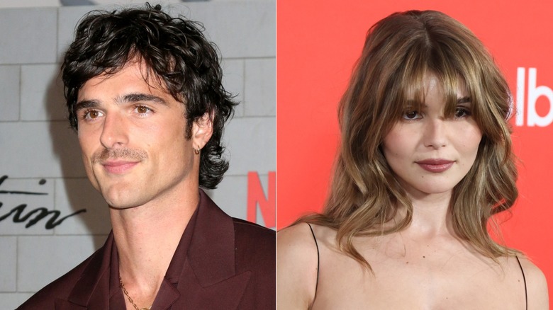 Jacob Elordi and Olivia Jade Giannulli in a side-by-side image