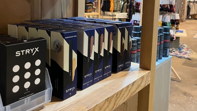 Stryx products on store shelves