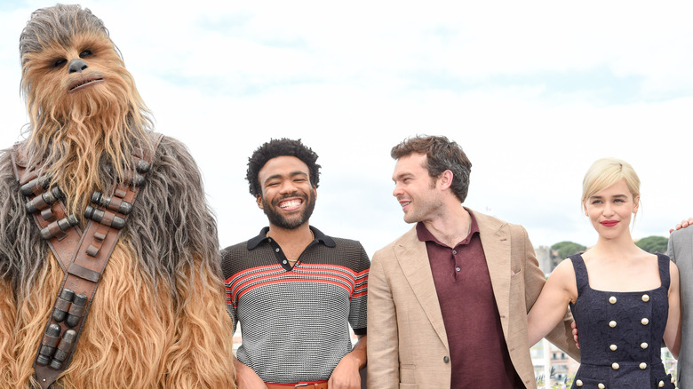 Cast of "Solo: A Star Wars Story"