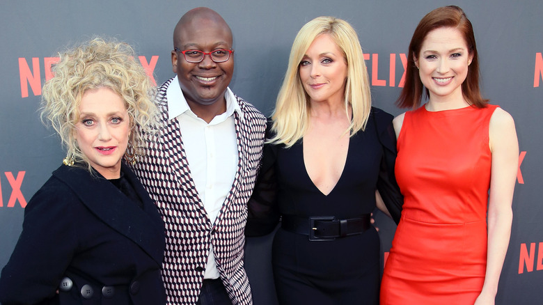 The cast of "The Unbreakable Kimmy Schmidt"