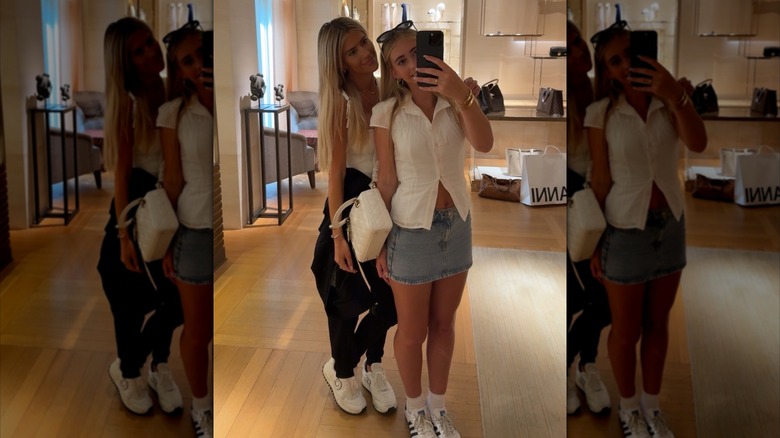 Christina Haack and daughter Taylor take a mirror selfie