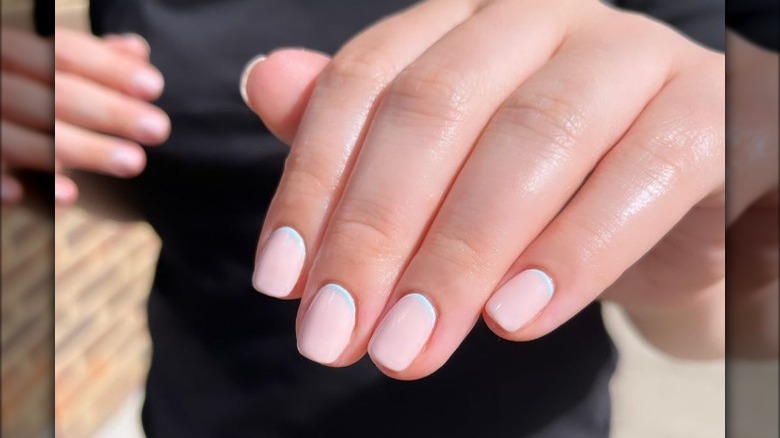 pale polish cuticle cuffs