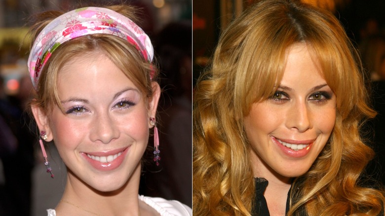Tara Lipinski in 2002 and 2007