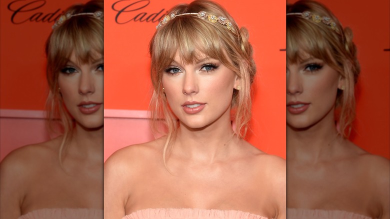 Taylor Swift at the 2019 TIME 100 Gala red carpet.