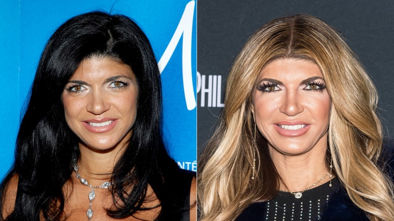 Teresa Giudice in 2009 and 2017