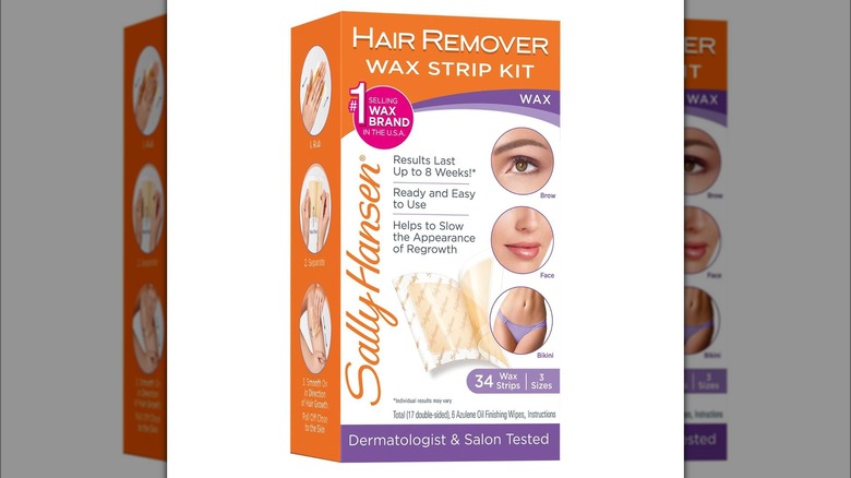 Sally Hansen Hair Remover Wax Strip Kit