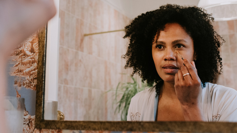 Various shades of concealer