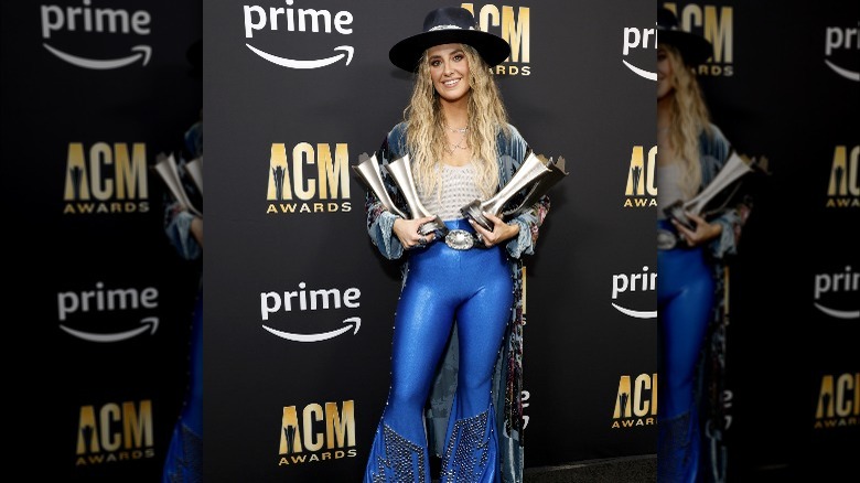 Lainey Wilson with awards