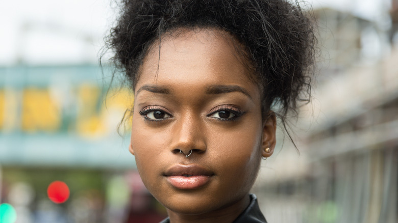 Portrait of a confident woman