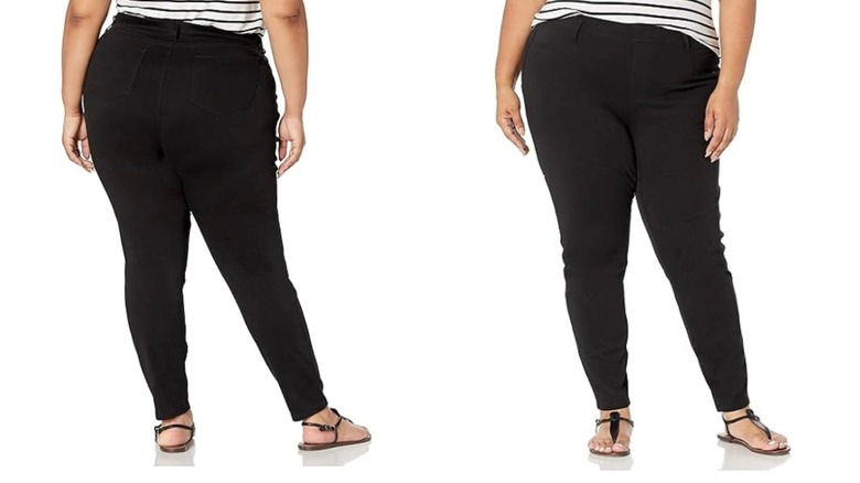 Amazon Essentials black jeggings