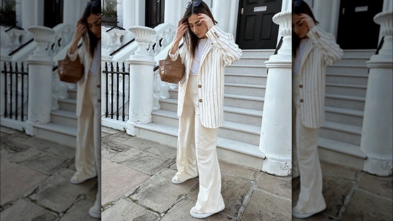 Monochrome white outfit