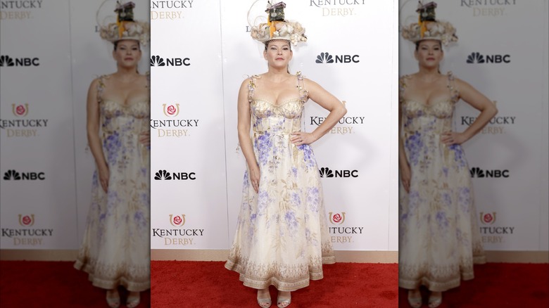 Gail Simmons at the 2025 Kentucky Derby red carpet.