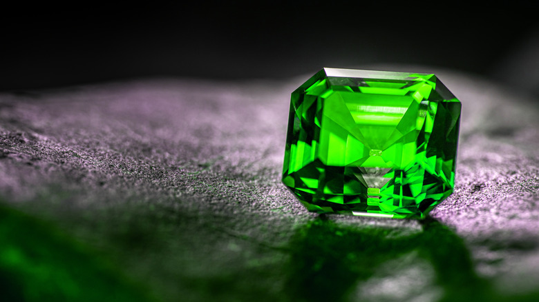 Emerald gemstone