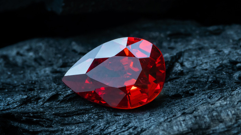 Ruby gemstone