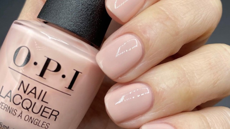 OPI bubble bath nail polish