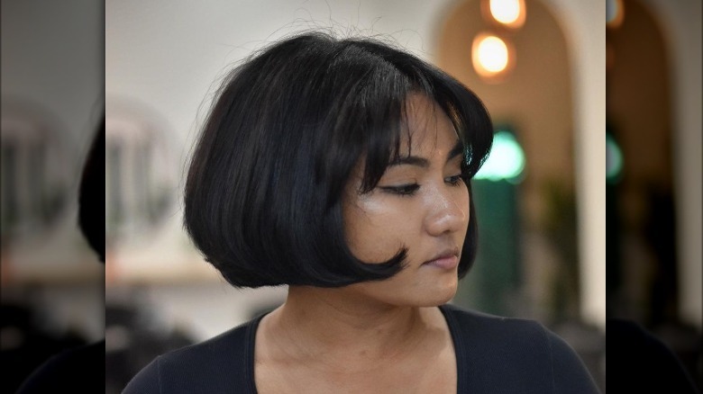 french bob hairstyle