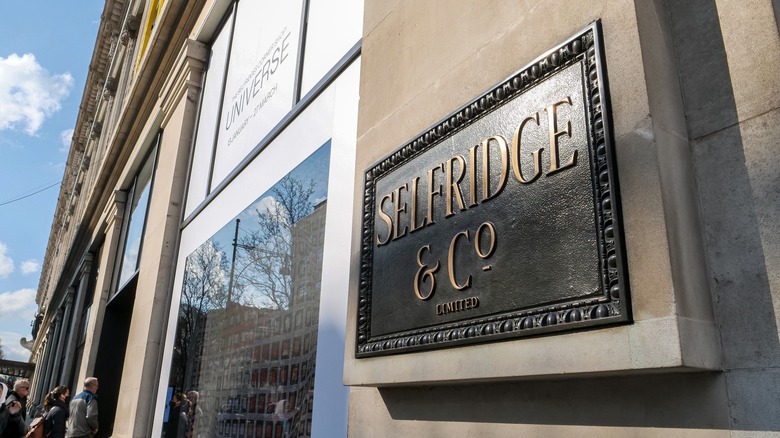 selfridges department storefront