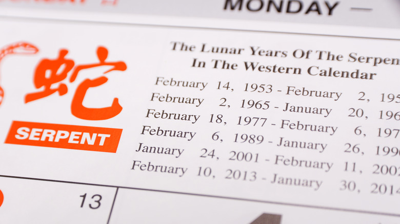 serpent zodiac dates