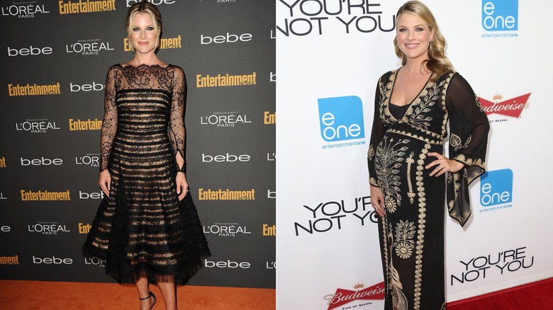 Ali Larter in 2013 and 2014.
